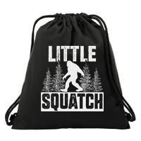 Squatchy Matching Family Bigfoot Little Squatch Drawstring Bag