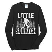 Squatchy Matching Family Bigfoot Little Squatch Tall Long Sleeve T-Shirt