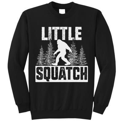 Squatchy Matching Family Bigfoot Little Squatch Tall Sweatshirt