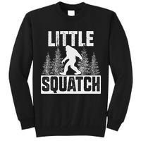 Squatchy Matching Family Bigfoot Little Squatch Tall Sweatshirt