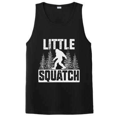 Squatchy Matching Family Bigfoot Little Squatch PosiCharge Competitor Tank