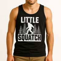 Squatchy Matching Family Bigfoot Little Squatch Tank Top