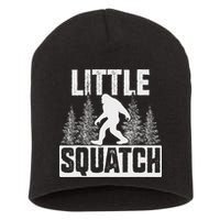 Squatchy Matching Family Bigfoot Little Squatch Short Acrylic Beanie