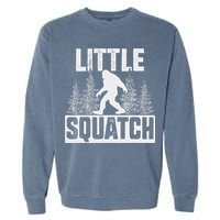Squatchy Matching Family Bigfoot Little Squatch Garment-Dyed Sweatshirt