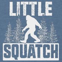 Squatchy Matching Family Bigfoot Little Squatch Garment-Dyed Sweatshirt