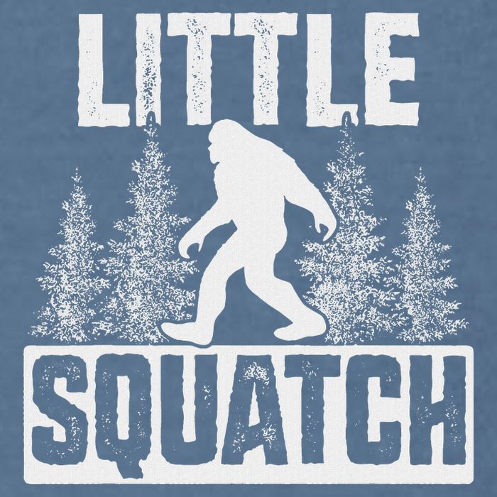 Squatchy Matching Family Bigfoot Little Squatch Garment-Dyed Sweatshirt