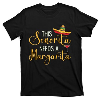 Senorita Margarita Fun T-Shirt