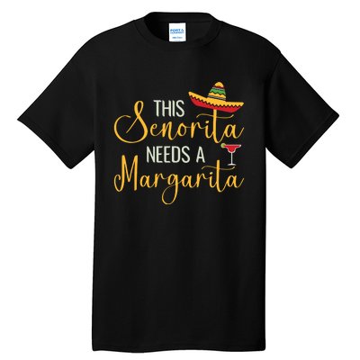 Senorita Margarita Fun Tall T-Shirt