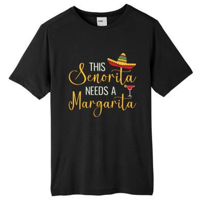 Senorita Margarita Fun Tall Fusion ChromaSoft Performance T-Shirt