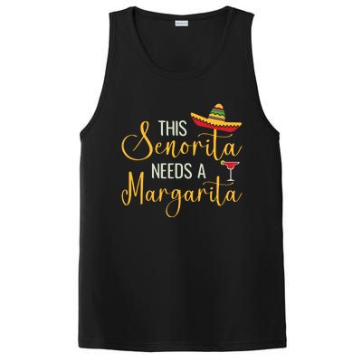 Senorita Margarita Fun PosiCharge Competitor Tank