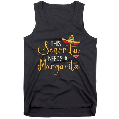 Senorita Margarita Fun Tank Top