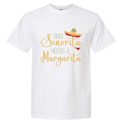 Senorita Margarita Fun Garment-Dyed Heavyweight T-Shirt