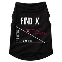 Sarcastic Math Found The 'X' Doggie Tank