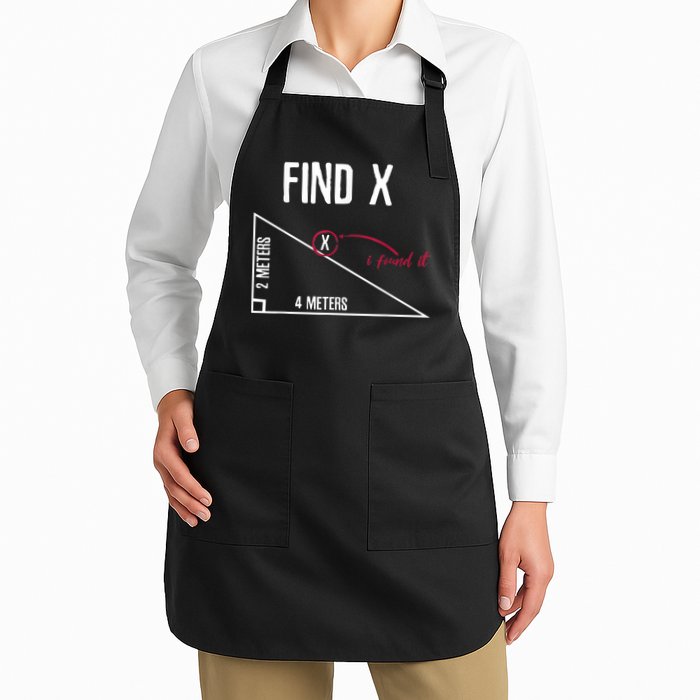 Sarcastic Math Found The 'X' Apron