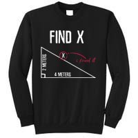 Sarcastic Math Found The 'X' Sweatshirt