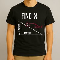 Sarcastic Math Found The 'X' T-Shirt