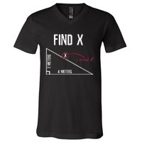 Sarcastic Math Found The 'X' V-Neck T-Shirt