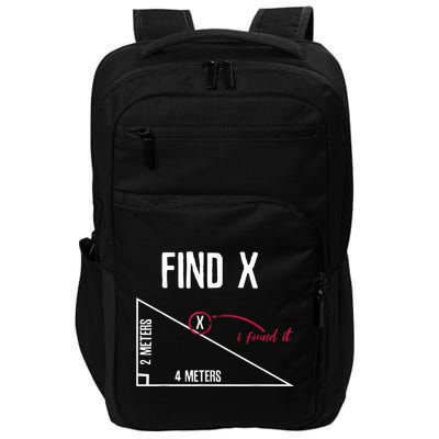 Sarcastic Math Found The 'X' Impact Tech Backpack