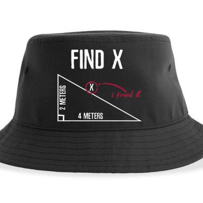 Sarcastic Math Found The 'X' Sustainable Bucket Hat