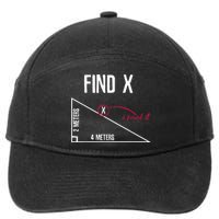 Sarcastic Math Found The 'X' 7-Panel Snapback Hat