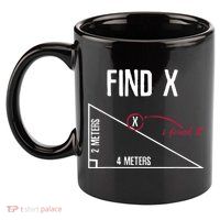 Sarcastic Math Found The 'X' 11oz C Handle Ceramic Mug