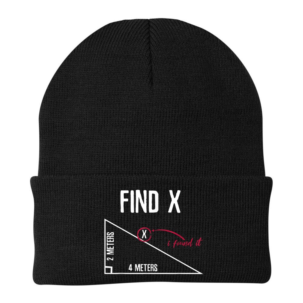 Sarcastic Math Found The 'X' Beanie