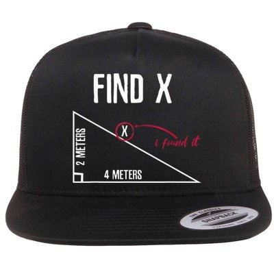 Sarcastic Math Found The 'X' Flatbill Hat