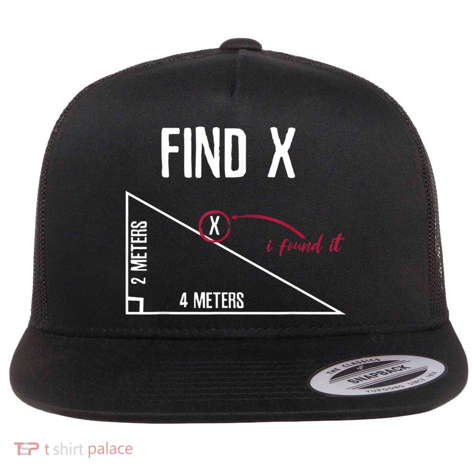 Sarcastic Math Found The 'X' Flatbill Hat