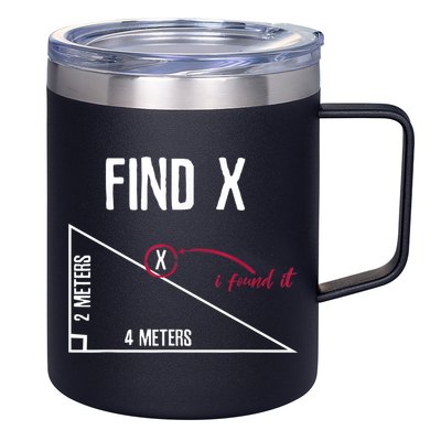 Sarcastic Math Found The 'X' 12oz Stainless Steel Coffee Mug