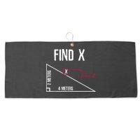 Sarcastic Math Found The 'X' Large Microfiber Waffle Golf Towel