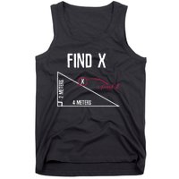 Sarcastic Math Found The 'X' Tank Top