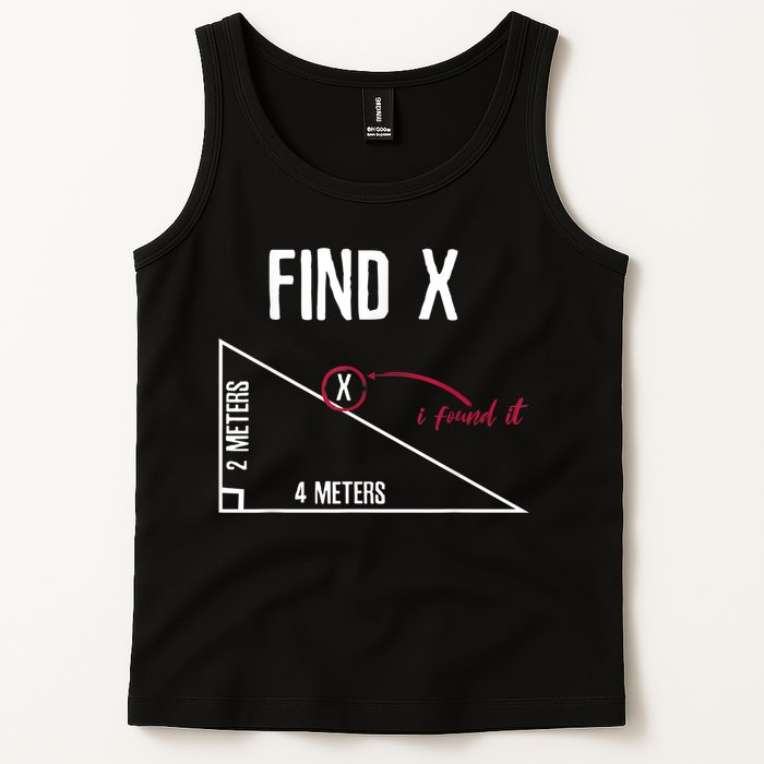 Sarcastic Math Found The 'X' Tank Top