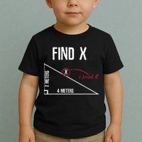 Sarcastic Math Found The 'X' Toddler T-Shirt