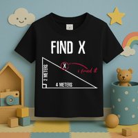 Sarcastic Math Found The 'X' Toddler T-Shirt