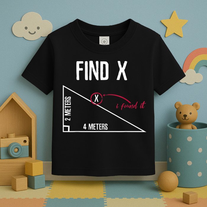 Sarcastic Math Found The 'X' Toddler T-Shirt