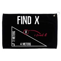 Sarcastic Math Found The 'X' Grommeted Golf Towel