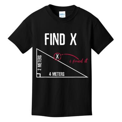 Sarcastic Math Found The 'X' Kids T-Shirt