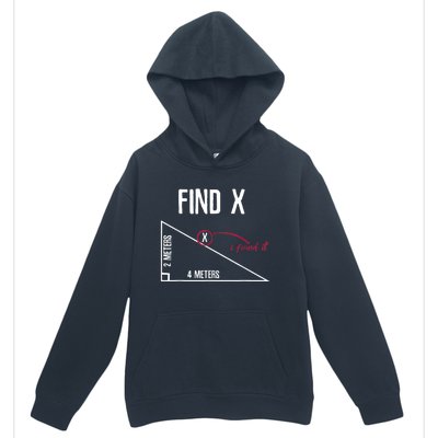 Sarcastic Math Found The 'X' Urban Pullover Hoodie