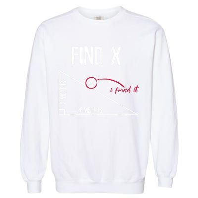 Sarcastic Math Found The 'X' Garment-Dyed Sweatshirt