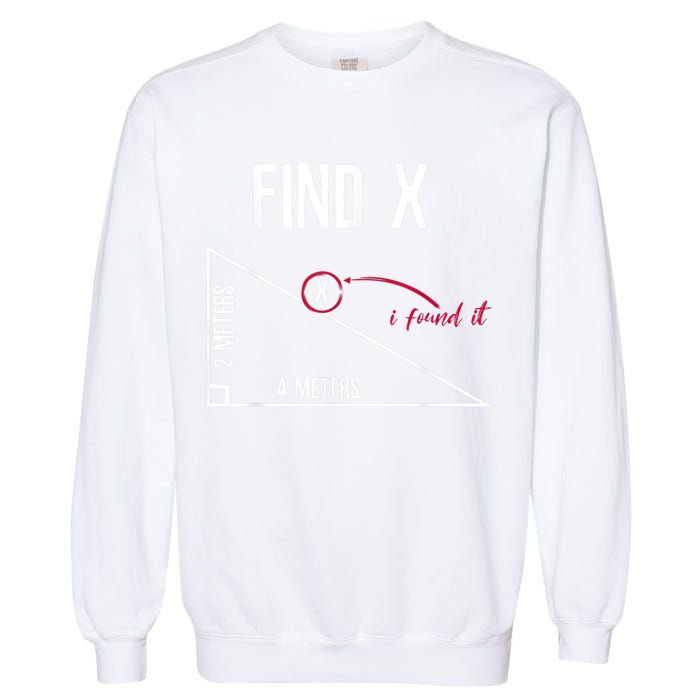 Sarcastic Math Found The 'X' Garment-Dyed Sweatshirt
