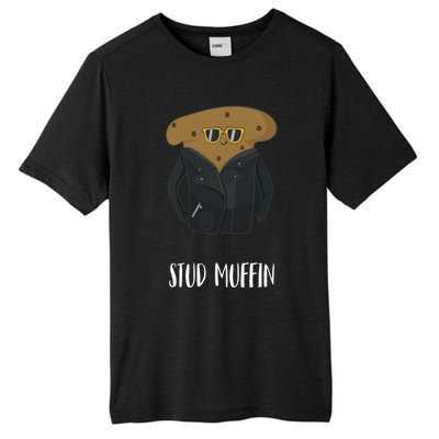 Stud Muffin Funny Muffin For Bakers Gift Tall Fusion ChromaSoft Performance T-Shirt