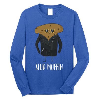 Stud Muffin Funny Muffin For Bakers Gift Long Sleeve Shirt