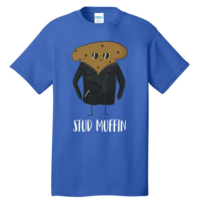 Stud Muffin Funny Muffin For Bakers Gift Tall T-Shirt