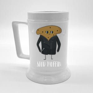 Stud Muffin Funny Muffin For Bakers Gift Beer Stein