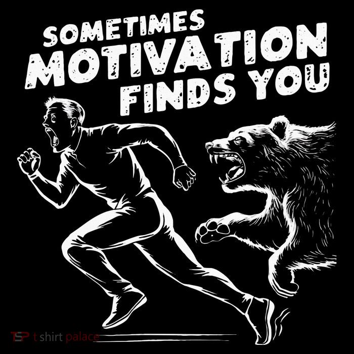 Sometimes Motivation Finds You Conversation Starter Impact Tech Backpack