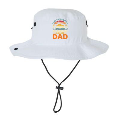 Skiing My Favorite Ski Buddies Call Me Dad Cute Gift Legacy Cool Fit Booney Bucket Hat