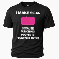 Soap Making Funny Gift Soap Maker Punch Performance Shirt