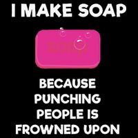 Soap Making Funny Gift Soap Maker Punch 16 in Basic Backpack
