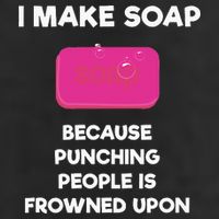 Soap Making Funny Gift Soap Maker Punch 25L Jumbo Tote