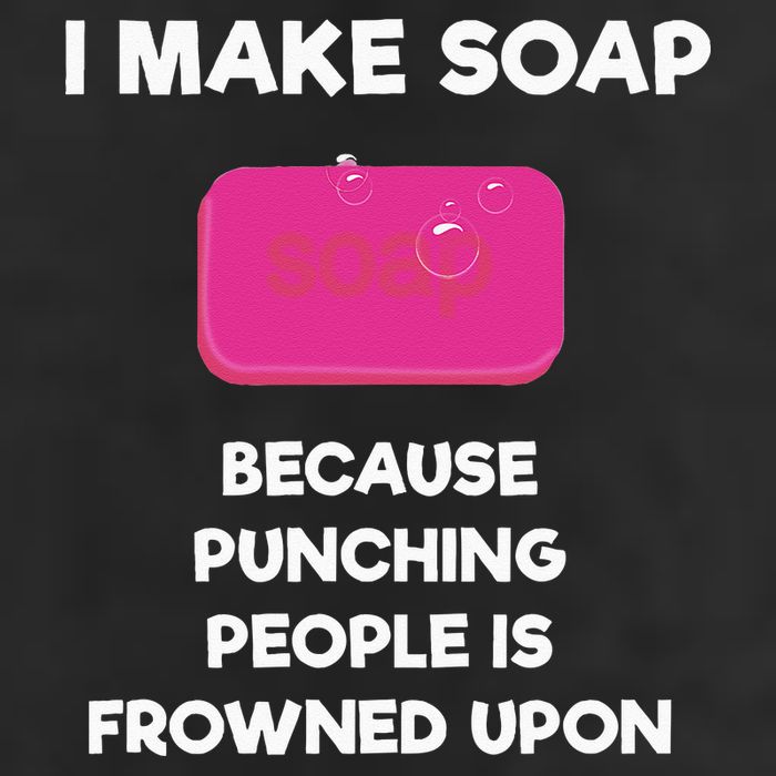 Soap Making Funny Gift Soap Maker Punch 25L Jumbo Tote